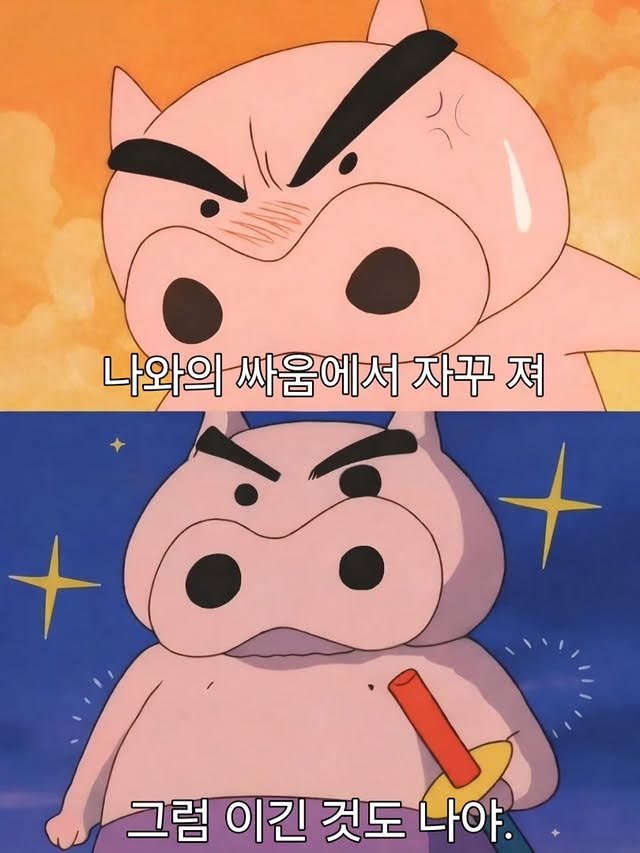 나 vs 나 첨부 이미지